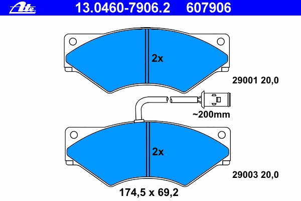 Placute frana