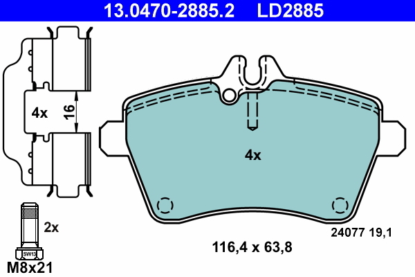 Placute frana