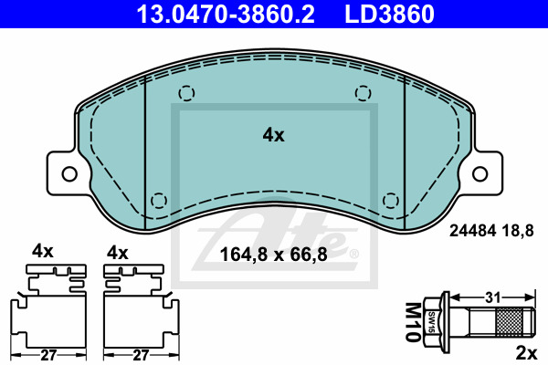 Placute frana