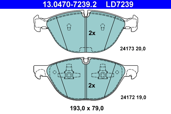 Placute frana