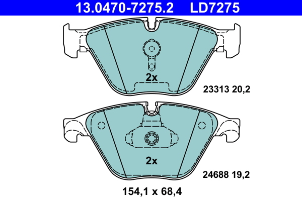 Placute frana