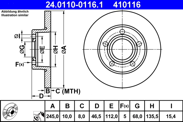 Disc frana