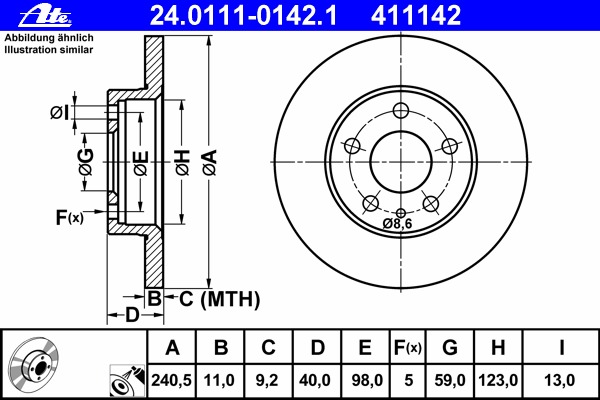 Disc frana