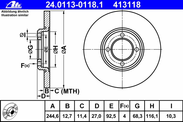 Disc frana