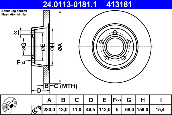 Disc frana