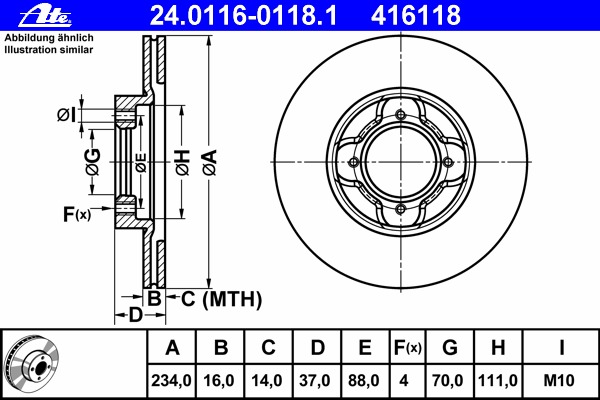 Disc frana