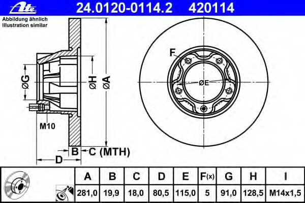 Disc frana