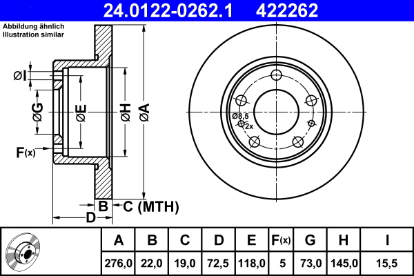 Disc frana