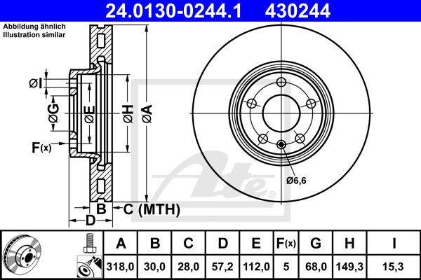 Disc frana fata