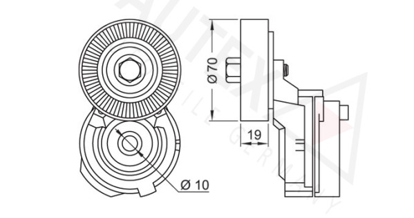 Intinzator curea transmisie