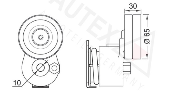 Rola intinzator curea transmisie