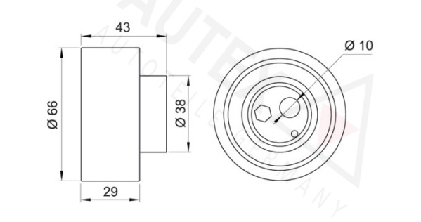 Rola intinzator curea distributie