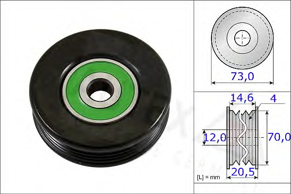 Rola intinzator curea transmisie