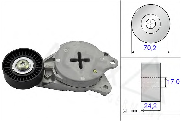 Rola intinzator curea transmisie