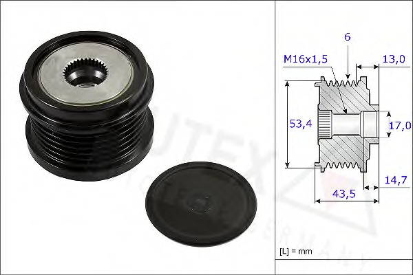 Fulie alternator