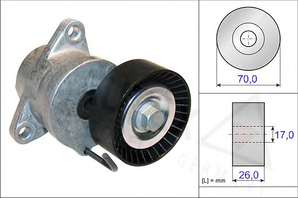 Rola intinzator curea transmisie