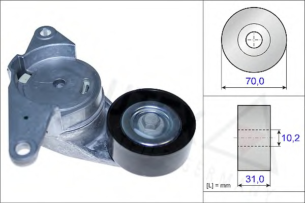 Rola intinzator curea transmisie