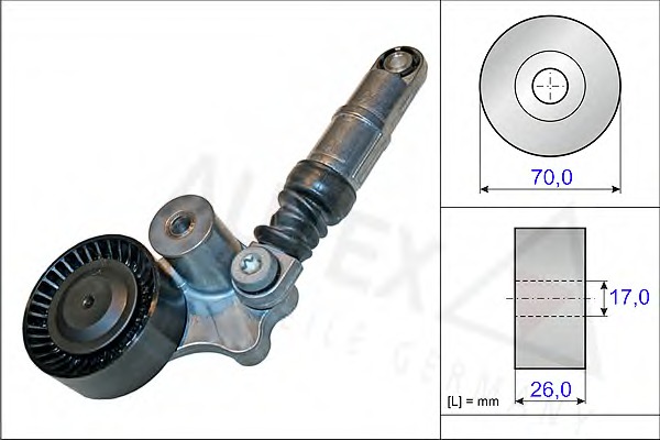 Rola intinzator curea transmisie