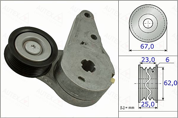 Rola intinzator curea transmisie