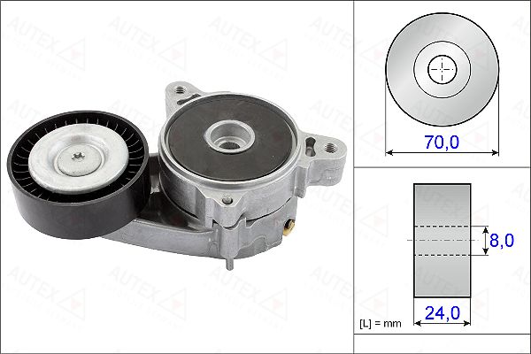 Rola intinzator curea transmisie