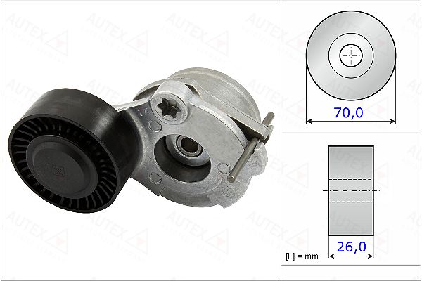 Rola intinzator curea transmisie