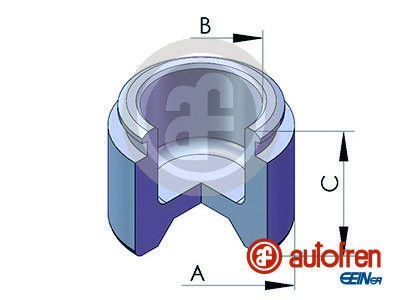 Piston etrier frana