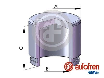 Piston etrier frana