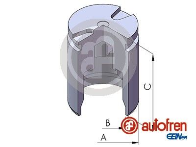 Piston etrier frana