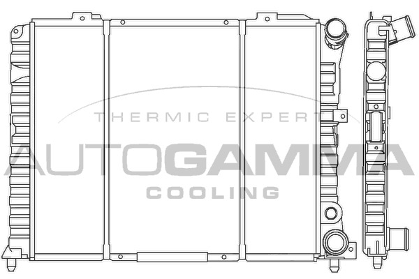 Radiator racire motor