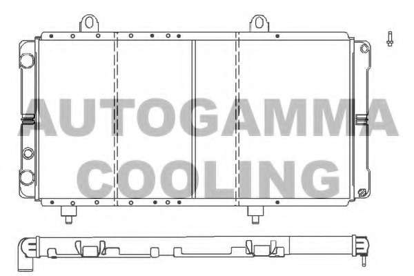 Radiator racire motor