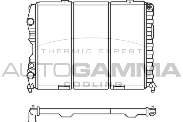 Radiator racire motor