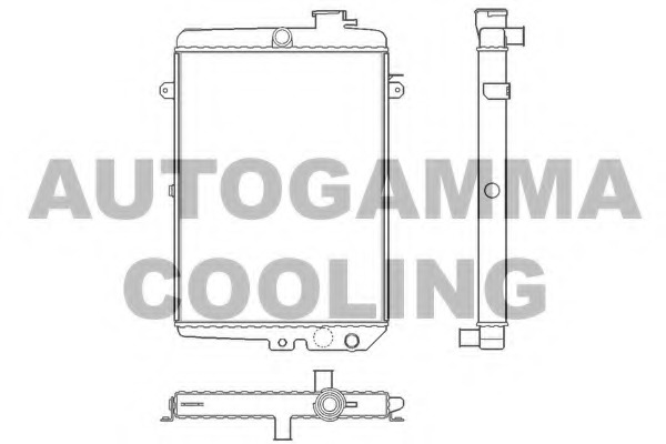 Radiator racire motor