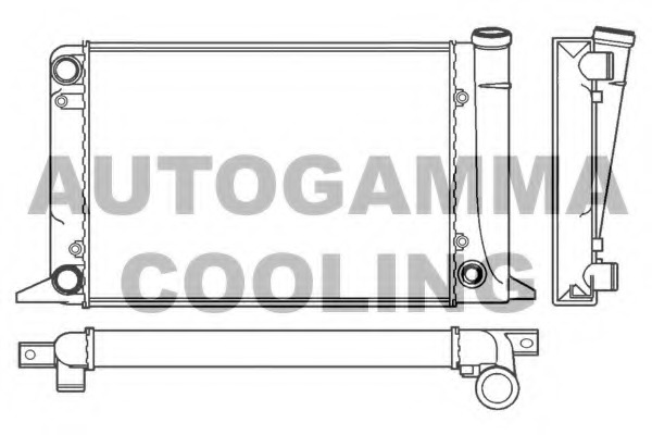 Radiator racire motor