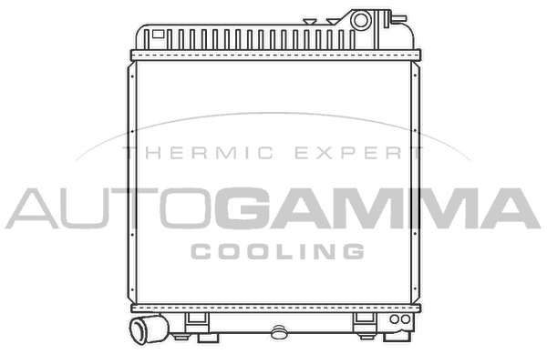 Radiator racire motor