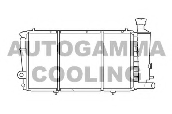 Radiator racire motor