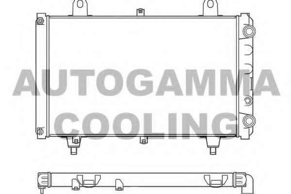 Radiator racire motor