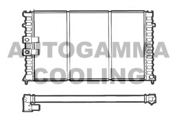 Radiator racire motor