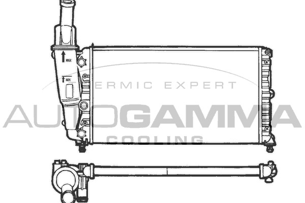 Radiator racire motor