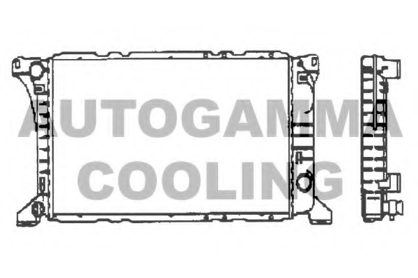 Radiator racire motor