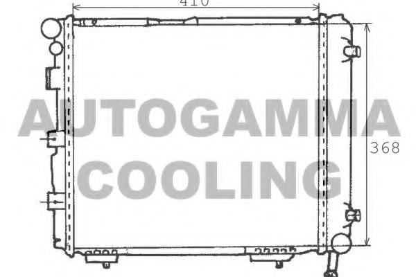 Radiator racire motor