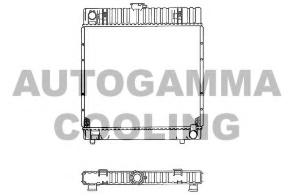 Radiator racire motor