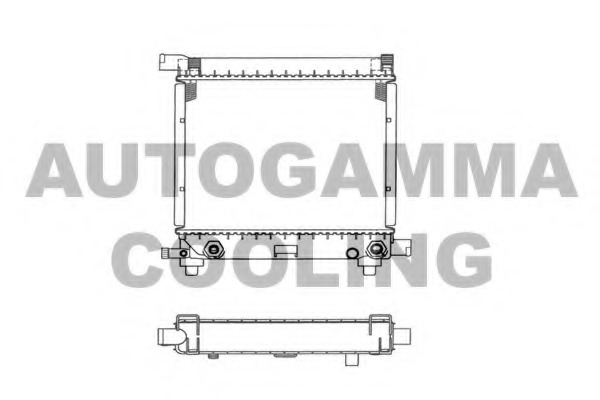 Radiator racire motor