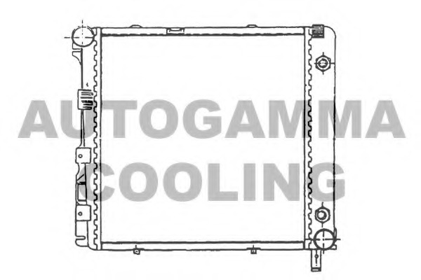 Radiator racire motor