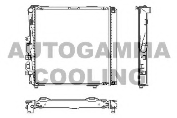 Radiator racire motor