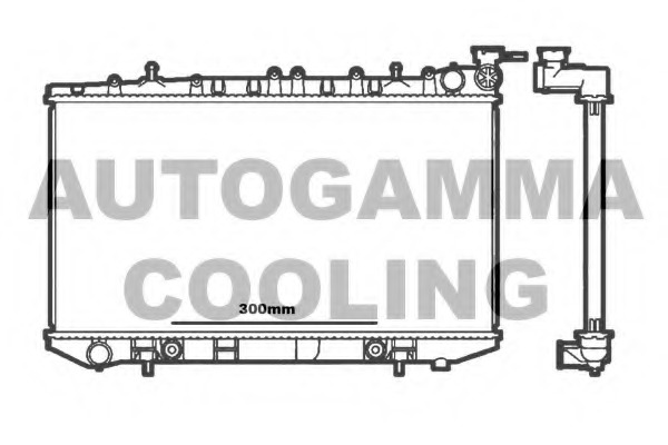 Radiator racire motor