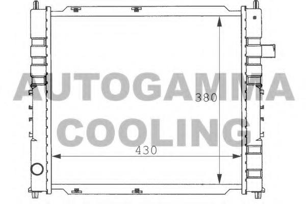 Radiator racire motor