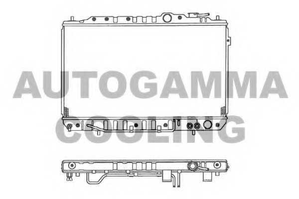 Radiator racire motor