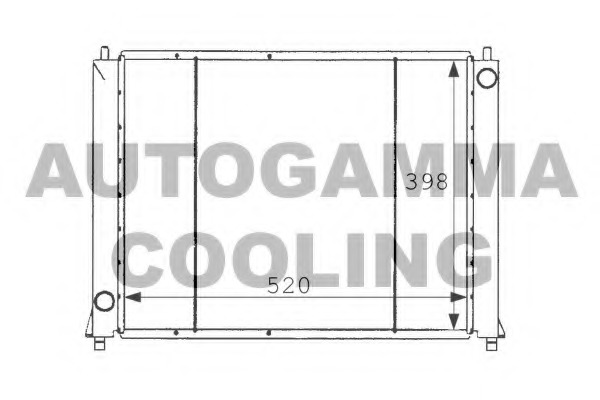 Radiator racire motor