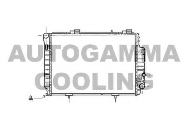 Radiator racire motor