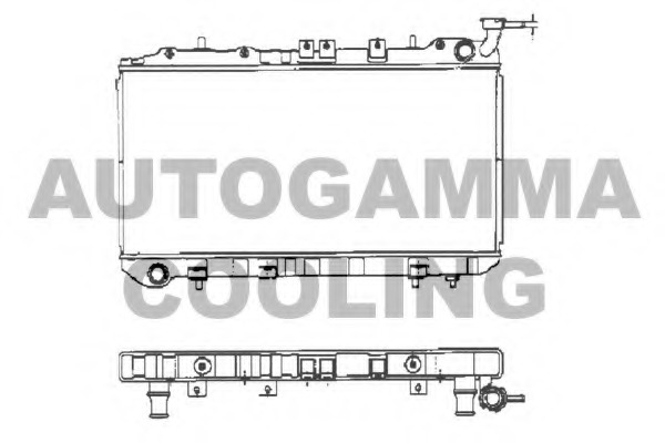 Radiator racire motor